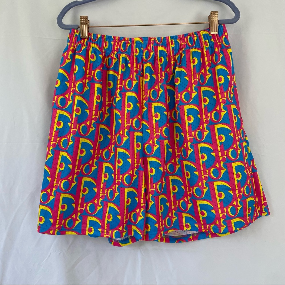 Modern Edge Vintage Style Colorful Shorts – Size XL - Item 0208